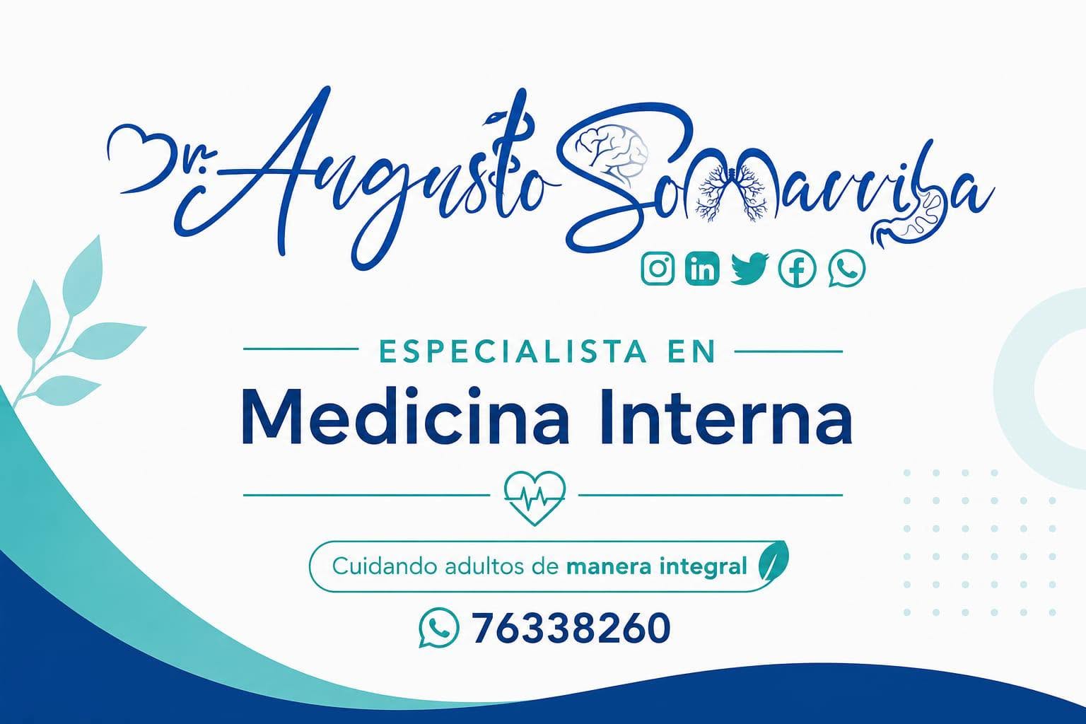 Dr. Augusto Somarriba - Internista