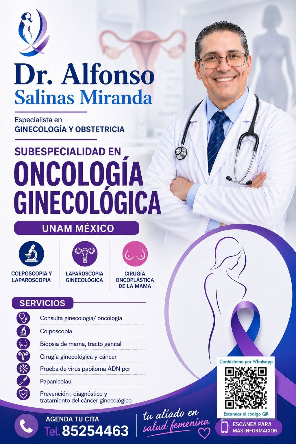 Dr Alfonso Salinas ginecologo oncologo